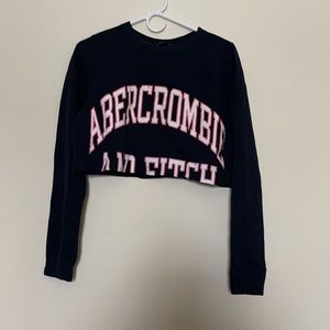 Abercrombie and Fitch long sleeve crop